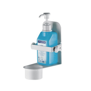Support Mural Km Pour Gel Desinfectant