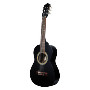 Guitarra Almera 1/2 Al100 Negra Satinada