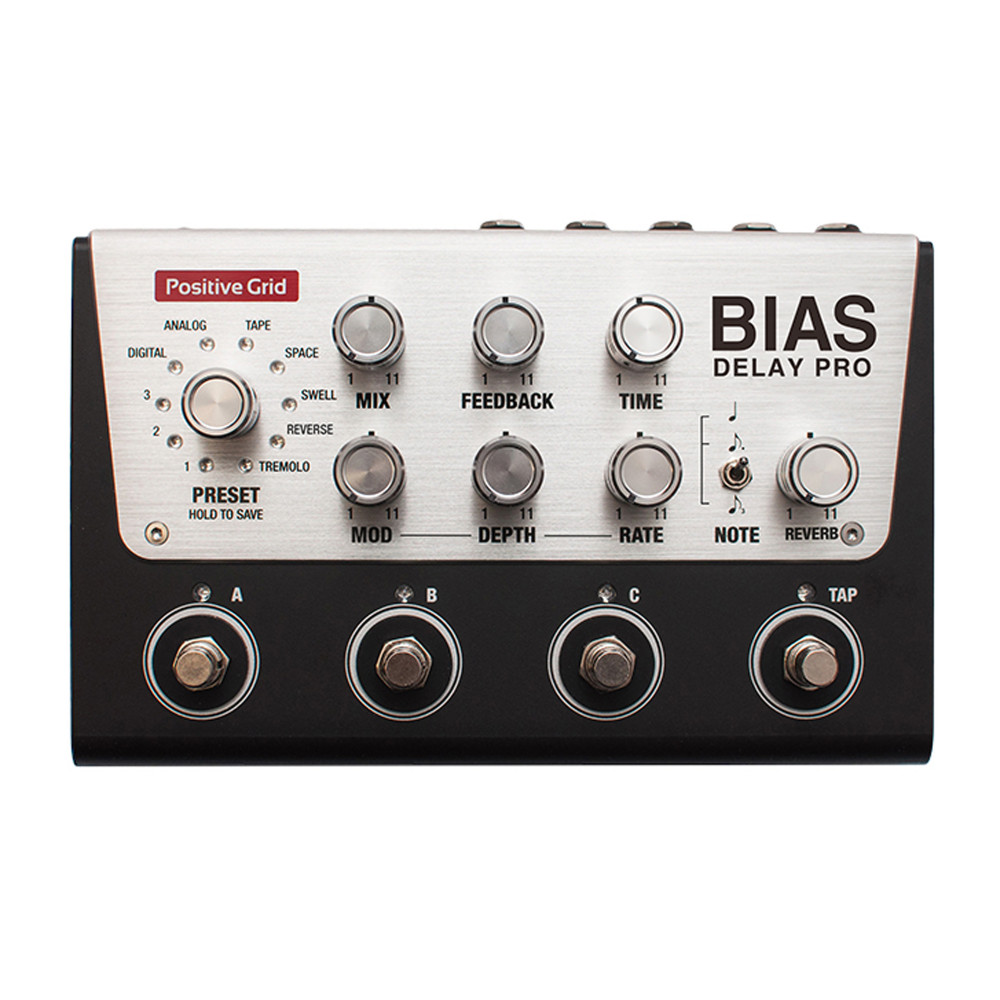 Pedal Positive Grid Bias Delay Pro