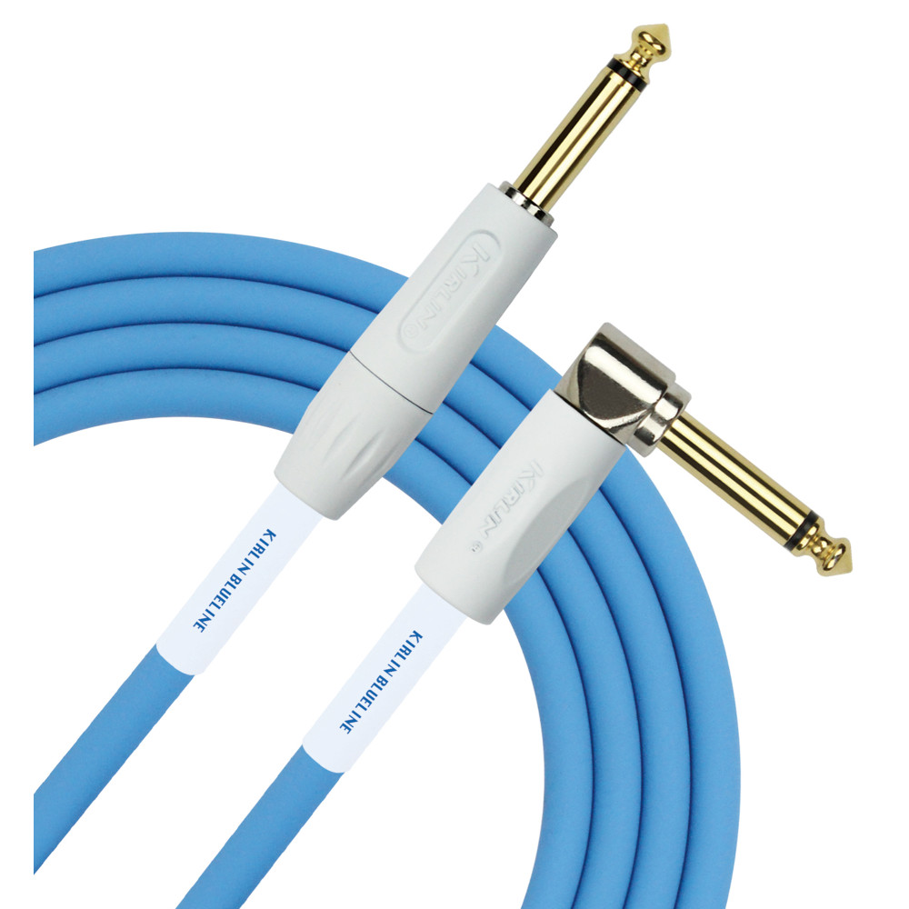 Cable de guitarra Kirlin 3 m jack jack acodado
