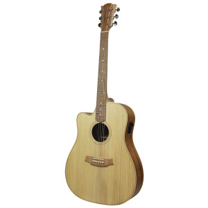 Cole Clark FL2EC Guitar, Left-Handed, Case