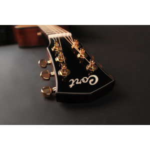 Cort Gold Mini-f Guitar, Natural Gloss