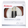 Cable Guitare Kirlin 6m Jack Jack Marron