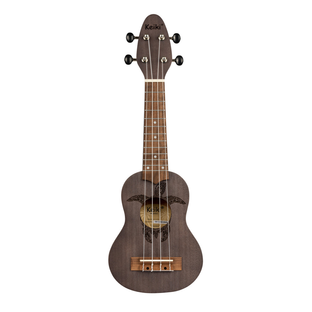 Ukulele sopranino Keiki carbón