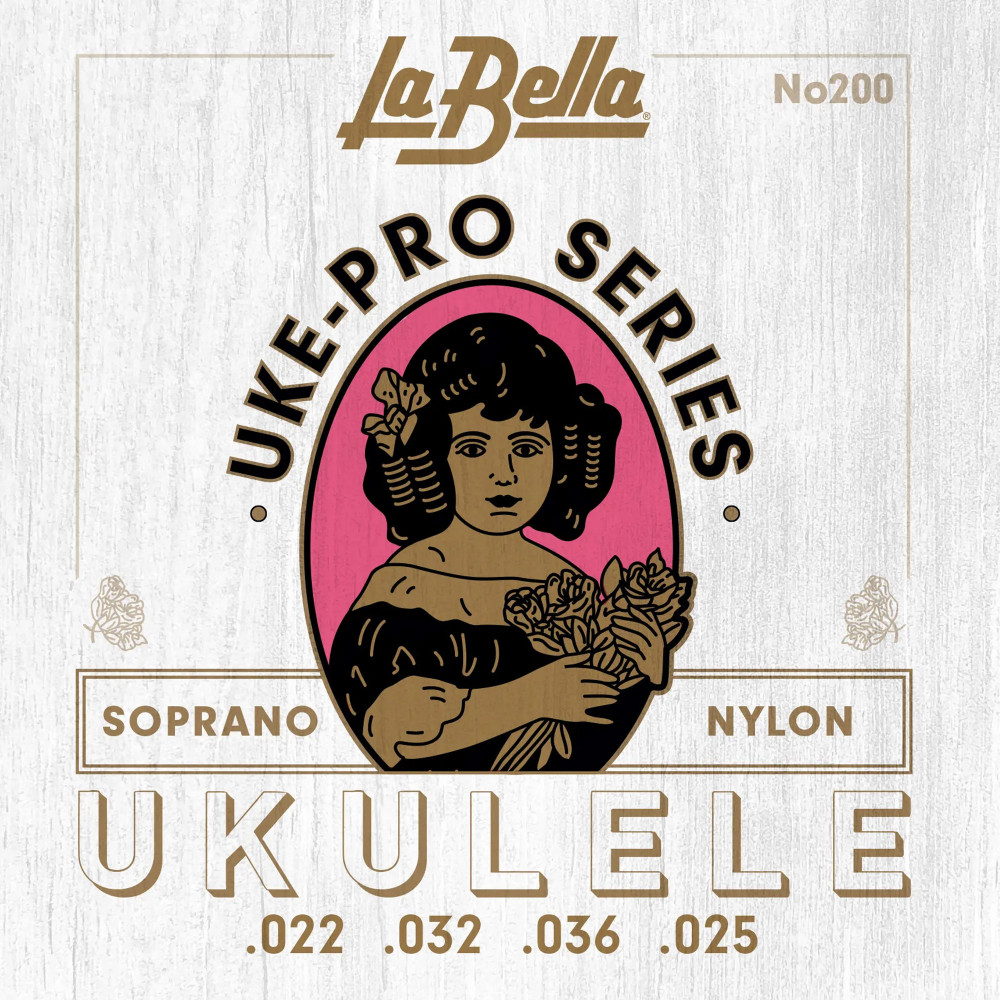 Juego de ukelele soprano La Bella Pro