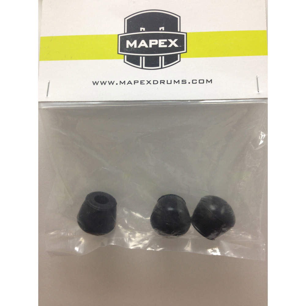 Mapex Pack De 3 Caoutchoucs Tom Basse