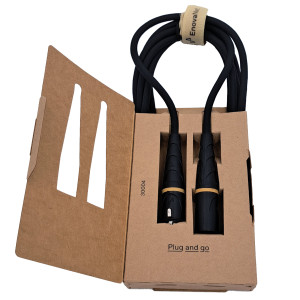 Cable Micro Enova Nxt Xlr 6 m Negro