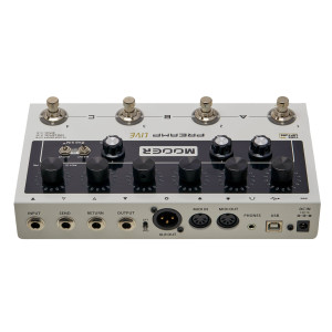 Pedalera Mooer Preamp Live