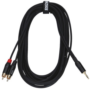 Cable Patch Enova Jack 3.5 - 2x Rca 6m