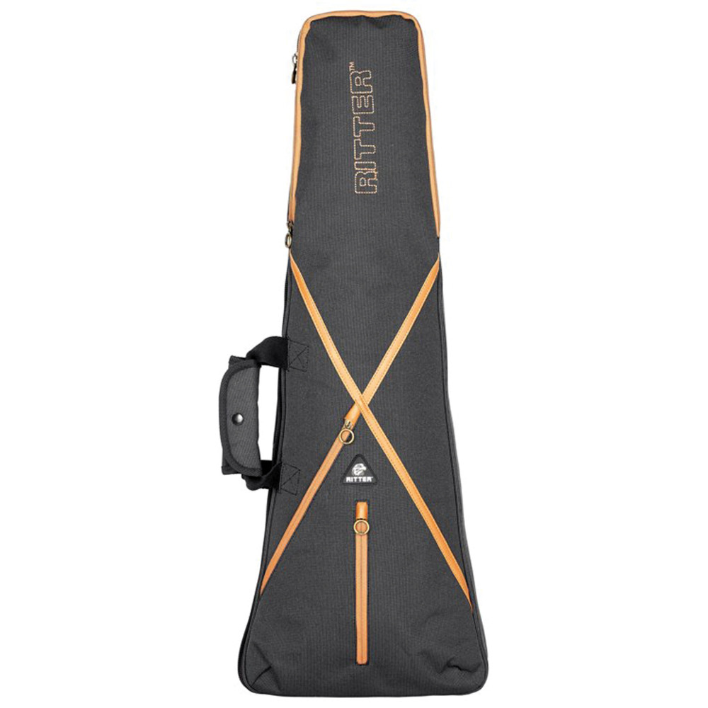 Ritter Electric Headless Gray F Guitar Case
