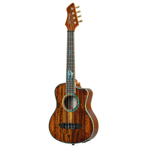 Ortega Tenor Ukulele, 30th Whale, Cw Eq