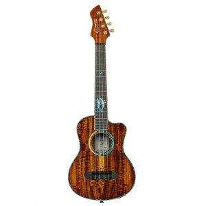 Ortega Tenor Ukulele, 30th Whale, Cw Eq