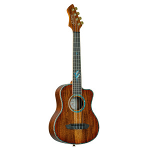 Ortega Tejor Ukulele, 30th Dolphin, Cw Eq