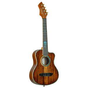 Ortega Tenor Ukulele, 30th Jfish, Cw Eq