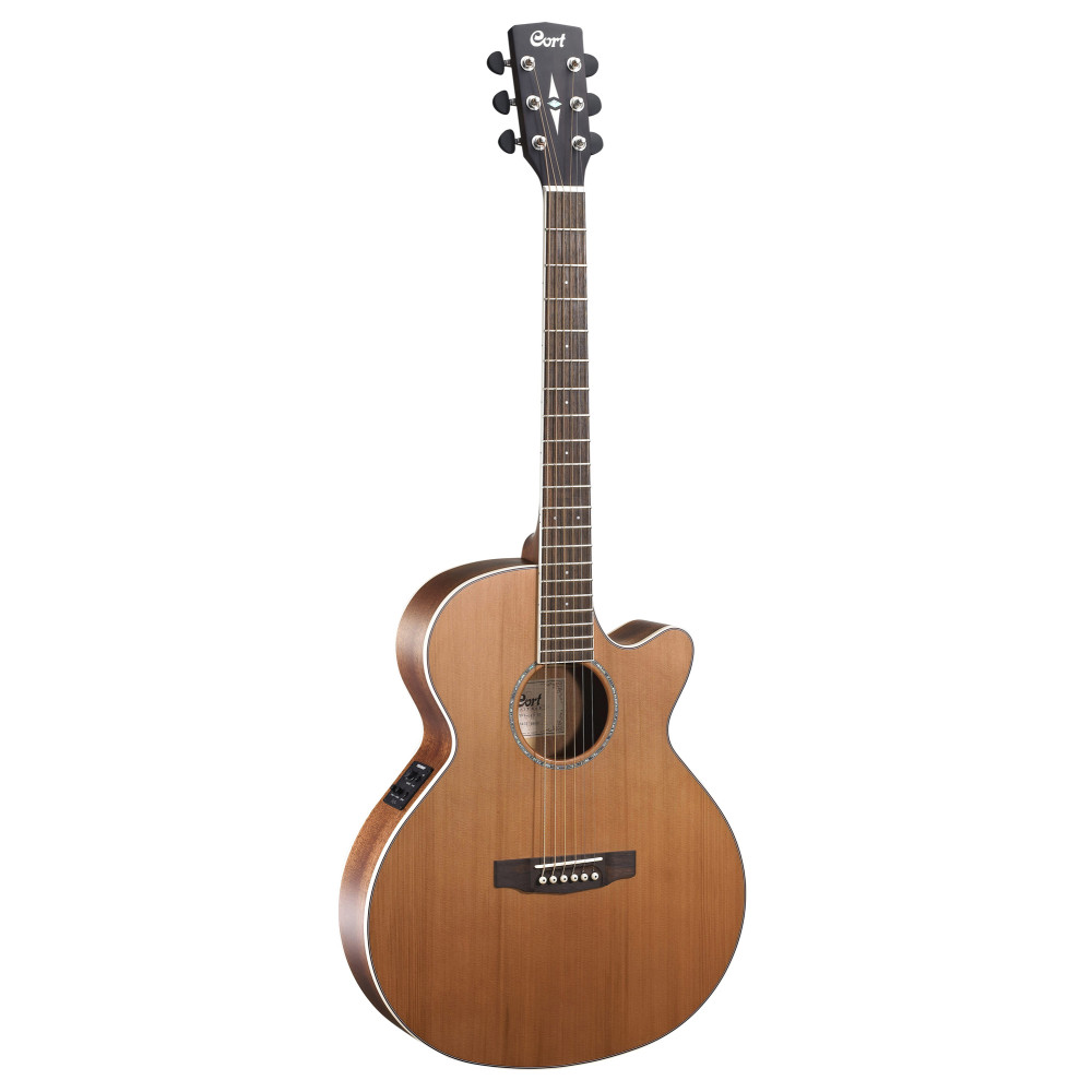 Guitare Cort Sfx Cedre Naturel Satine