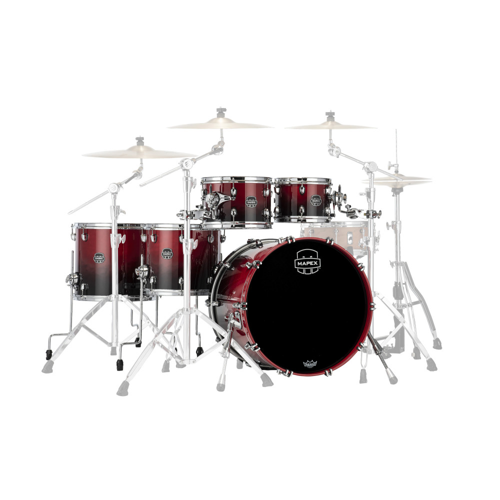 Mapex Saturn 5 Futs Scarlet Fade