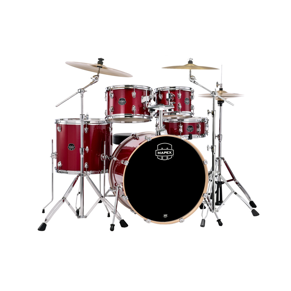 Mapex Venus Pop Rock 22 5f Rojo Carmín S