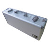 Xvive 5-Pedal Case Silver