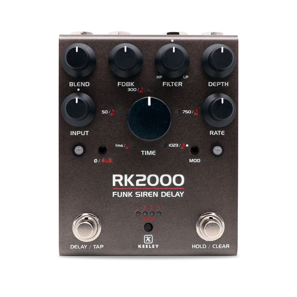 Keeley Rk2000 Funk Siren Delay Pedal