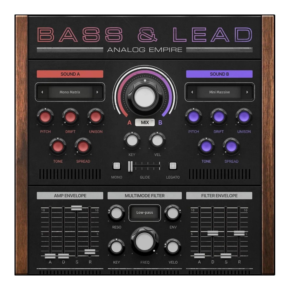 Melda Melda Analog Empire: Bass & Lead