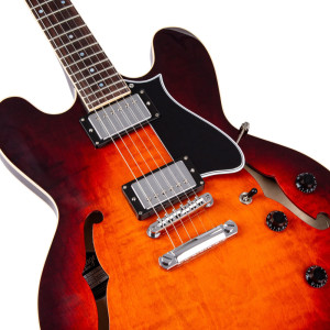 Heritage, Standard II Collection H-535 Electric Guitar, Chestnut Burst