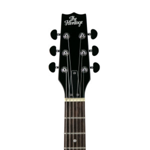 Heritage, guitarra eléctrica Humbucker Ascent Collection H-137, negra