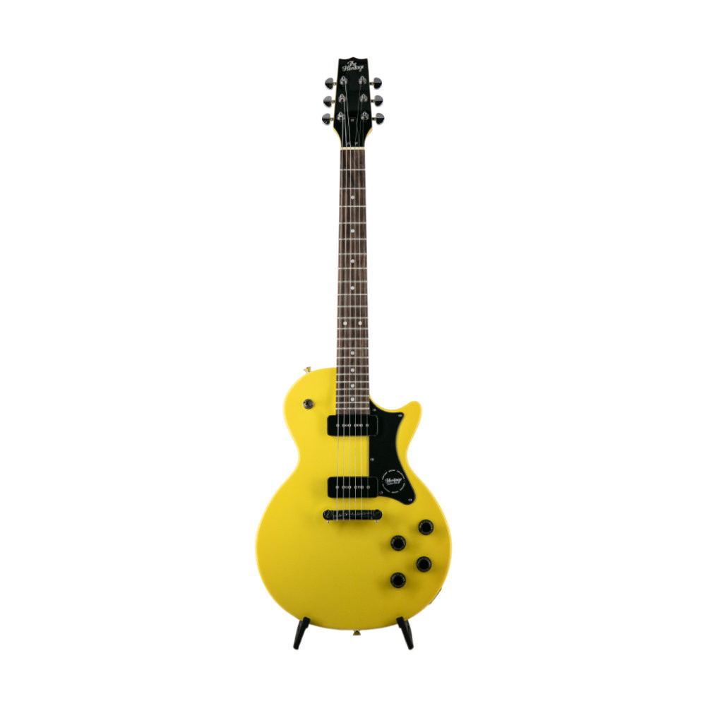 Heritage, Ascent Collection H-137 P90 Electric Guitar, Marigold Yellow