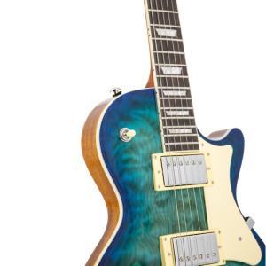 Heritage, Guitarra eléctrica H-150 de la colección Ascent+, Lake Blue Burst