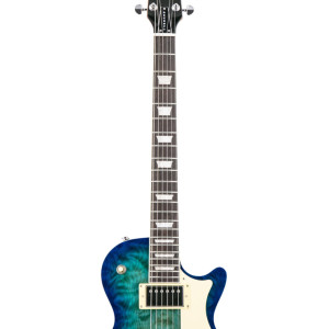 Heritage, Guitarra eléctrica H-150 de la colección Ascent+, Lake Blue Burst