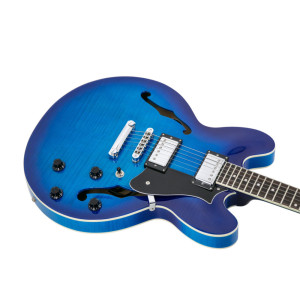 Heritage, Ascent+ Collection H-535 Electric Guitar,  Royal Blue Burst
