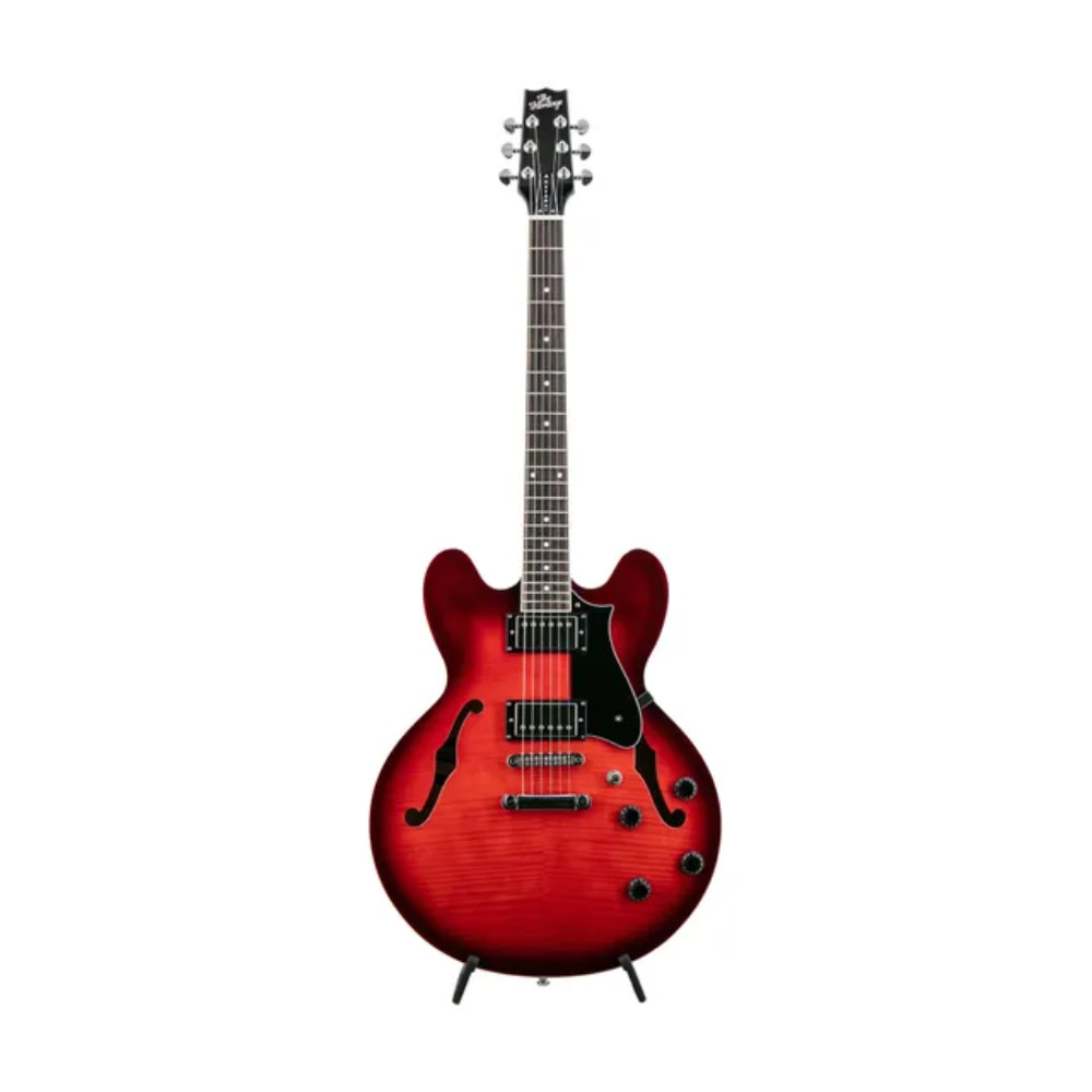 Heritage, colección Ascent+ H-535, guitarra eléctrica, Scarlet Red Burst