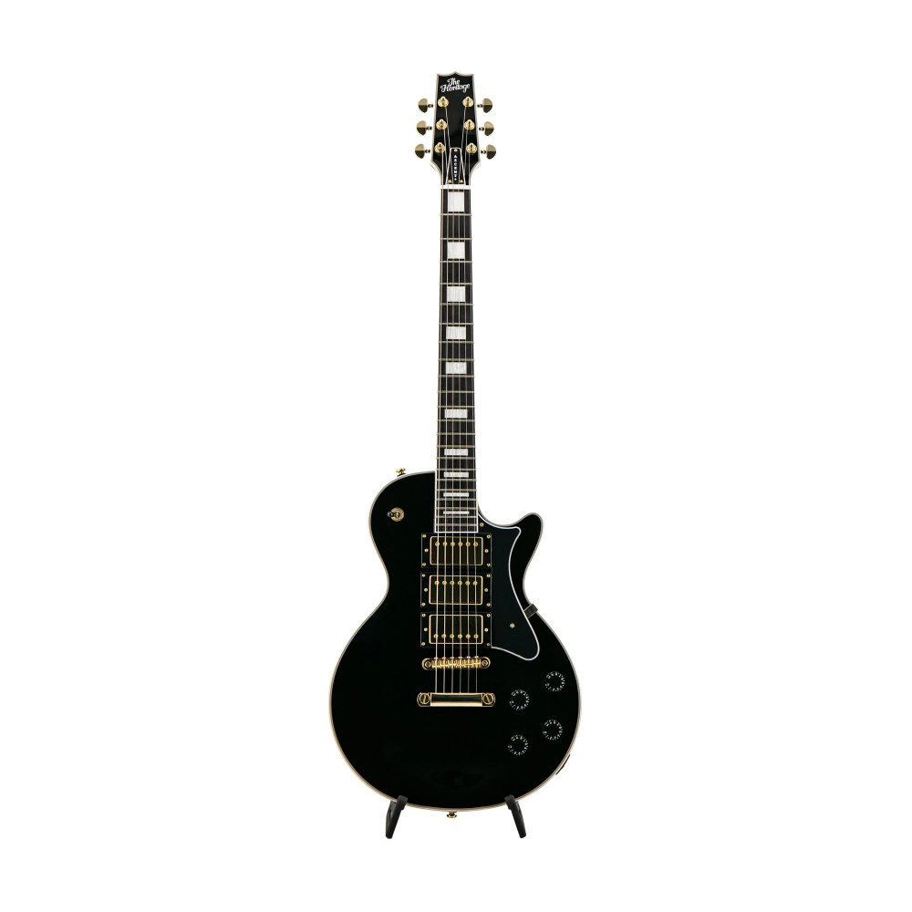 Heritage, Ascent+ Collection H-157 3-pickup Electric Guitar, Ebony