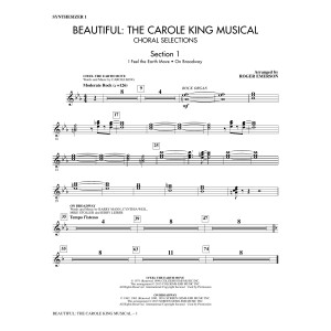 Beautiful: The Carole King Musical (Choral Selections) - Synthesizer I