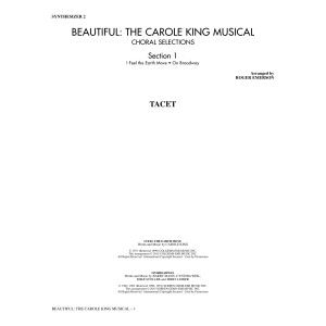 Beautiful: The Carole King Musical (Choral Selections) - Synthesizer II