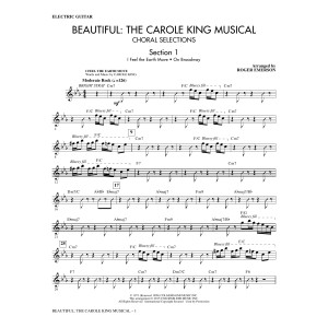 Beautiful: The Carole King Musical (Choral Selections) - Guitar
