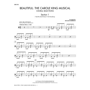 Beautiful: The Carole King Musical (Choral Selections) - Drums
