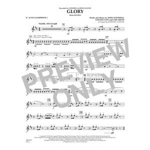 Glory (from Selma) - Eb Alto Saxophone 2