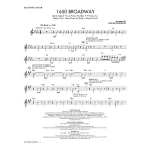 1650 Broadway (Medley) - Electric Guitar