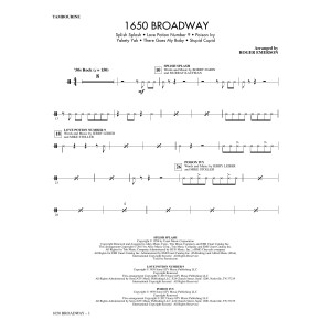 1650 Broadway (Medley) - Tambourine