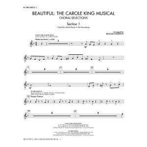 Beautiful: The Carole King Musical (Choral Selections) - Trumpet 2