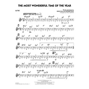 The Most Wonderful Time of the Year - Guitar