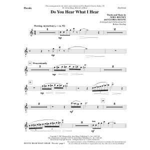 Do You Hear What I Hear - Piccolo