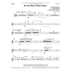 Do You Hear What I Hear - Flute 1
