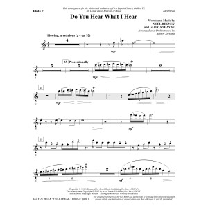 Do You Hear What I Hear - Flute 2