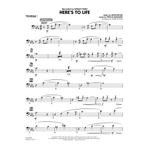 Here's To Life (Key: C minor) - Trombone 1