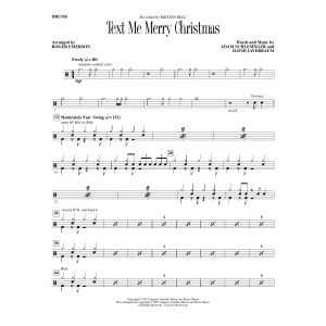 Text Me Merry Christmas - Drum Set