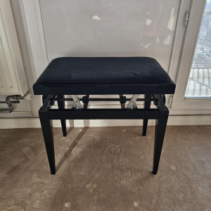 Bruckner modelo 106S - Piano vertical negro brillante