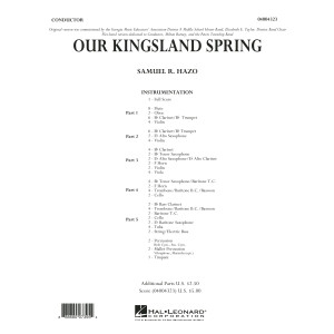 Our Kingsland Spring - Conductor Score (Full Score)