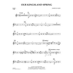 Our Kingsland Spring - Pt.1 - Violin