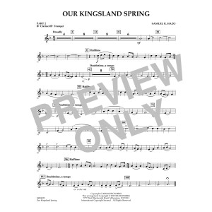 Our Kingsland Spring - Pt.2 - Bb Clarinet/Bb Trumpet